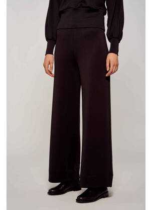 Pantalon evazat negru YUGEN femeie