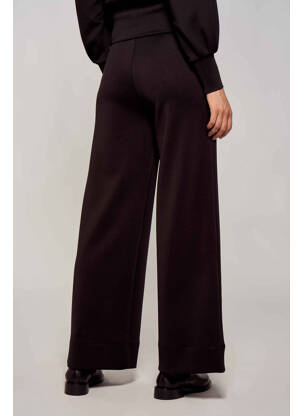 Pantalon evazat negru YUGEN femeie