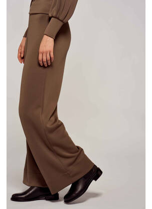 Pantalon evazat maro YUGEN femeie