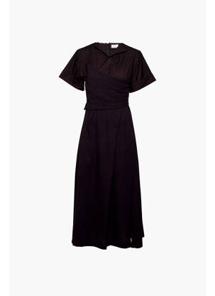 Rochie lungă negru YUGEN femeie