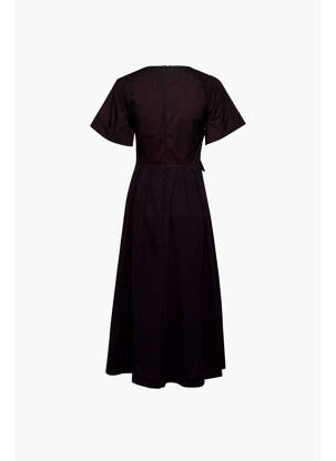 Rochie lungă negru YUGEN femeie