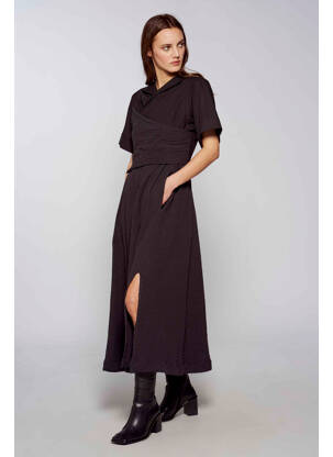 Rochie lungă negru YUGEN femeie