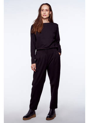 Pantalon 7/8 negru YUGEN femeie