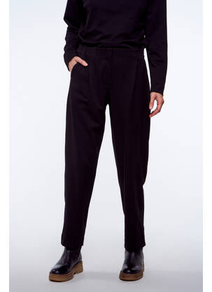 Pantalon 7/8 negru YUGEN femeie