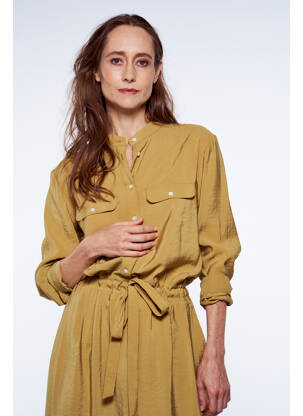 Rochie lungă verde YUGEN femeie