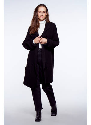 Vestă cu mâneci lungi negru YUGEN femeie