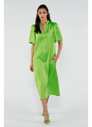 Rochie lungă verde YUGEN femeie