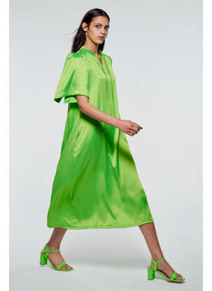 Rochie lungă verde YUGEN femeie