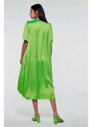 Rochie lungă verde YUGEN femeie