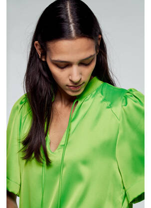 Rochie lungă verde YUGEN femeie