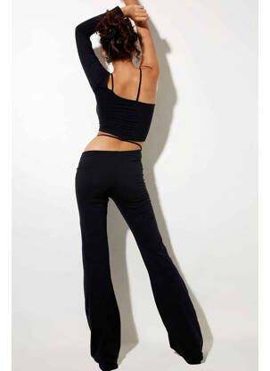 Pantalon drept negru MOTEL femeie