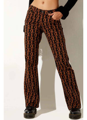 Pantalon drept maro MOTEL femeie