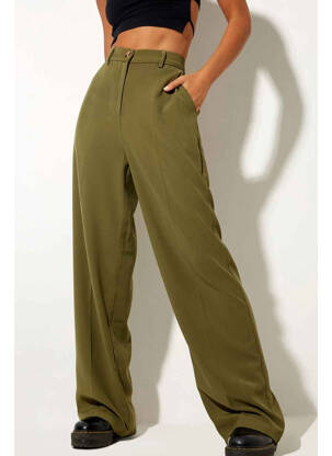 Pantalon drept verde MOTEL femeie