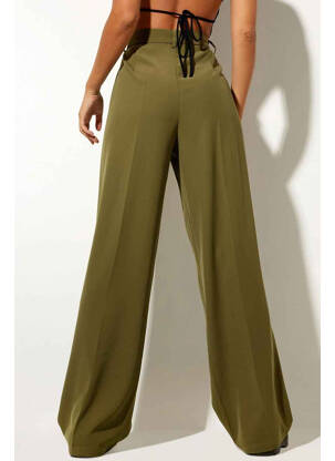Pantalon drept verde MOTEL femeie