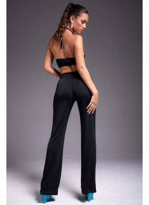 Pantalon evazat negru MOTEL femeie
