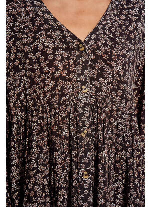 Rochie scurtă negru BILLABONG femeie