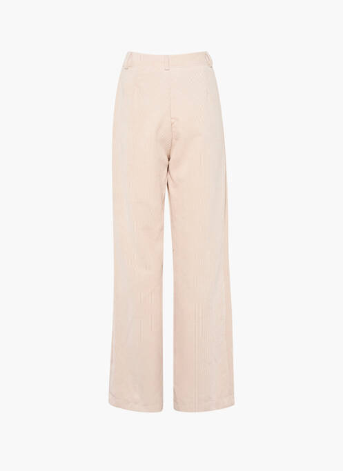 Pantalon drept bej TERRA DI SIENA femeie