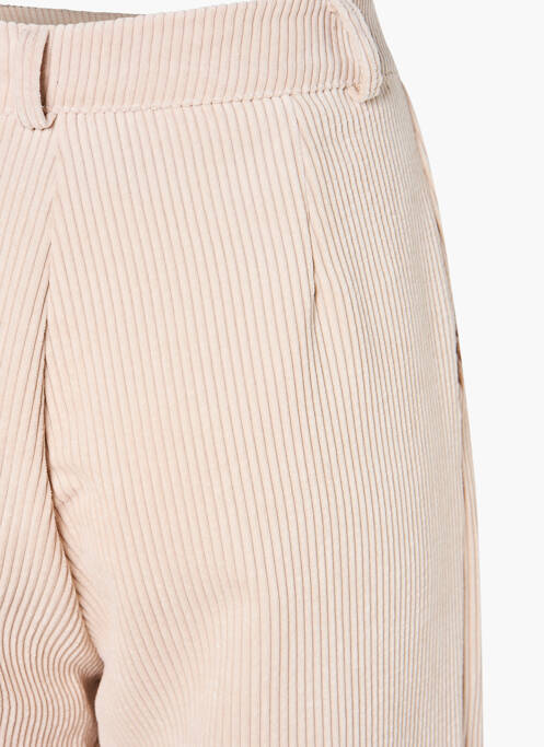 Pantalon drept bej TERRA DI SIENA femeie