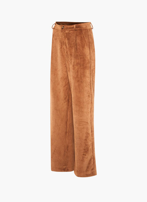 Pantalon drept bej TERRA DI SIENA femeie