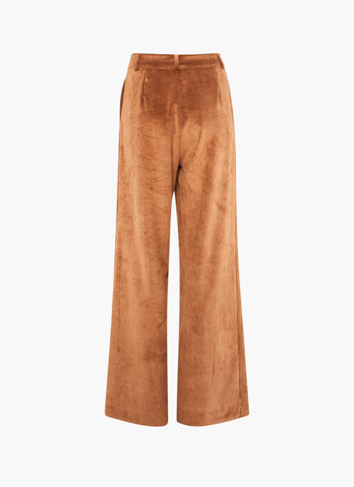 Pantalon drept bej TERRA DI SIENA femeie