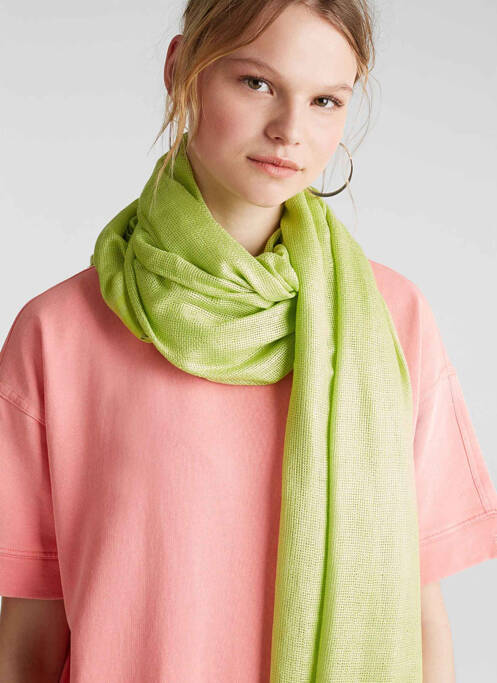 Eșarfă verde ESPRIT femeie