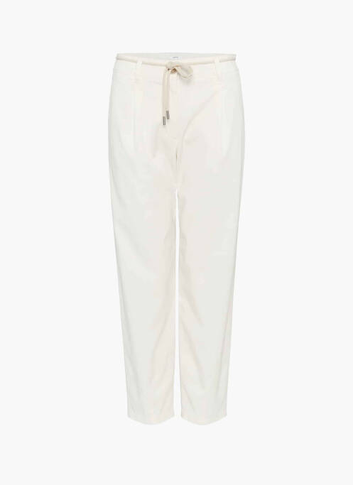 Pantalon 7/8 alb OPUS femeie