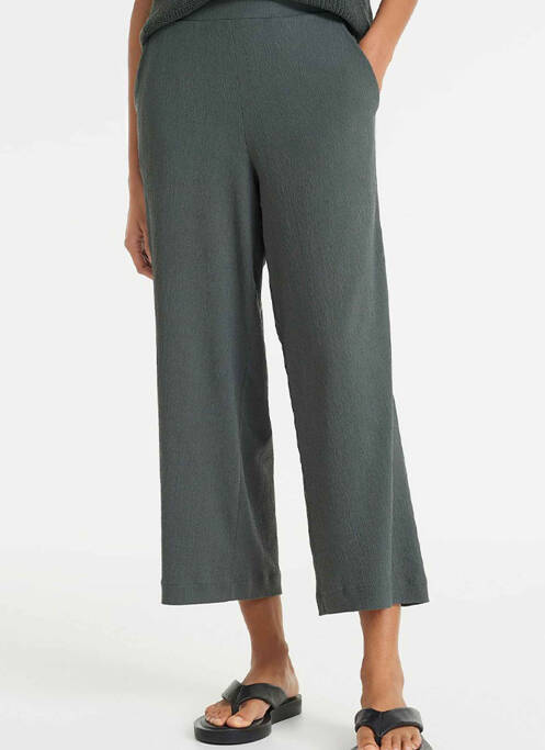 Pantalon 7/8 verde OPUS femeie