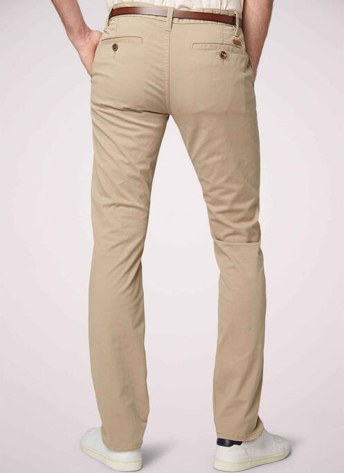 Pantalon chino bej TOM TAILOR bărbat