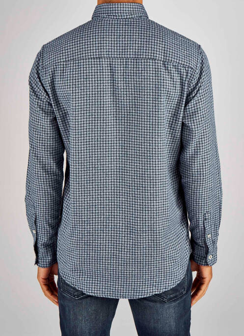 Cămașă cu mâneci lungi albastru TOM TAILOR bărbat