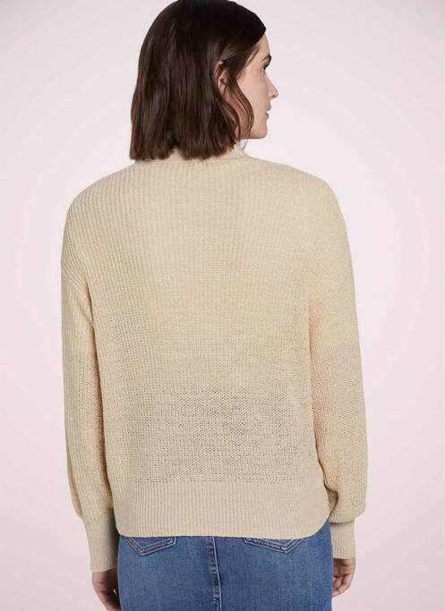 Vestă cu mâneci lungi bej TOM TAILOR femeie