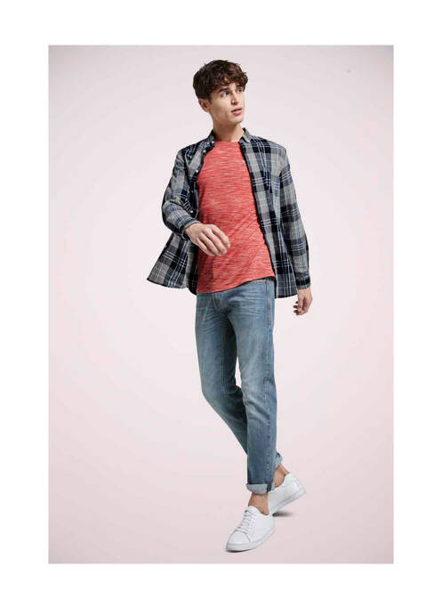 Cămașă cu mâneci lungi gri TOM TAILOR bărbat