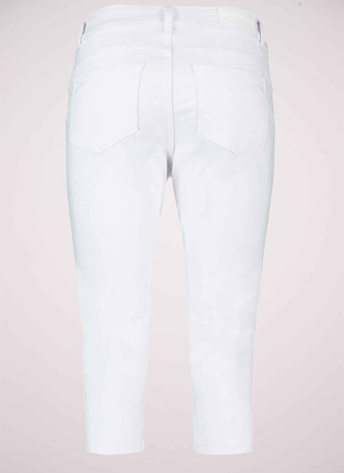 Pantalon trei sferturi alb VERO MODA femeie
