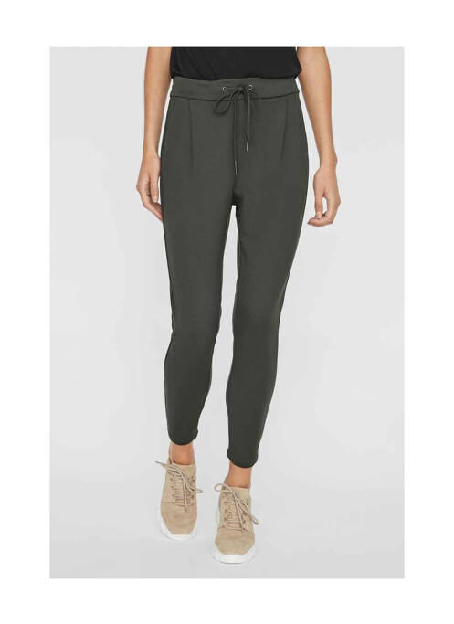 Pantalon chino verde VERO MODA femeie