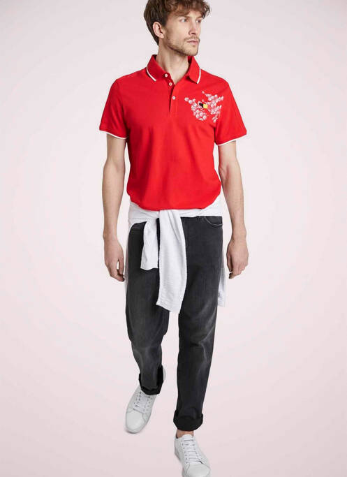 Polo alb TOM TAILOR bărbat