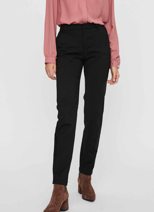 Pantalon chino negru VERO MODA femeie