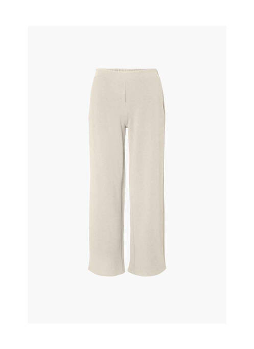 Pantalon evazat bej VERO MODA femeie