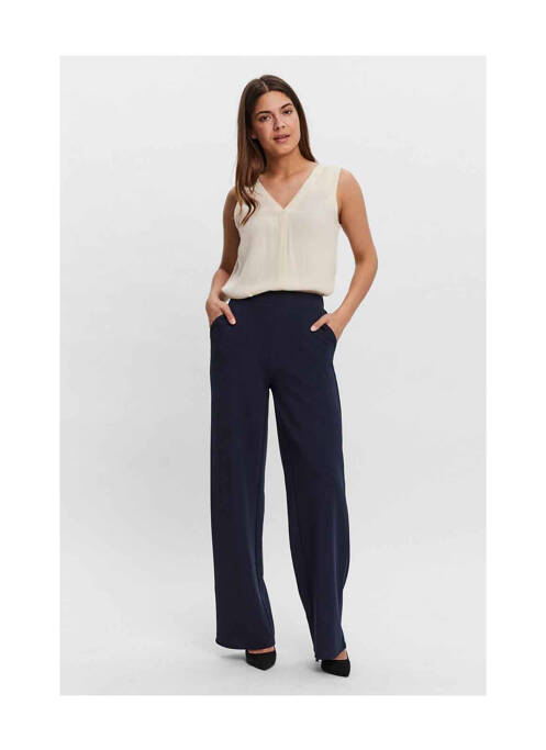 Pantalon drept albastru VERO MODA femeie