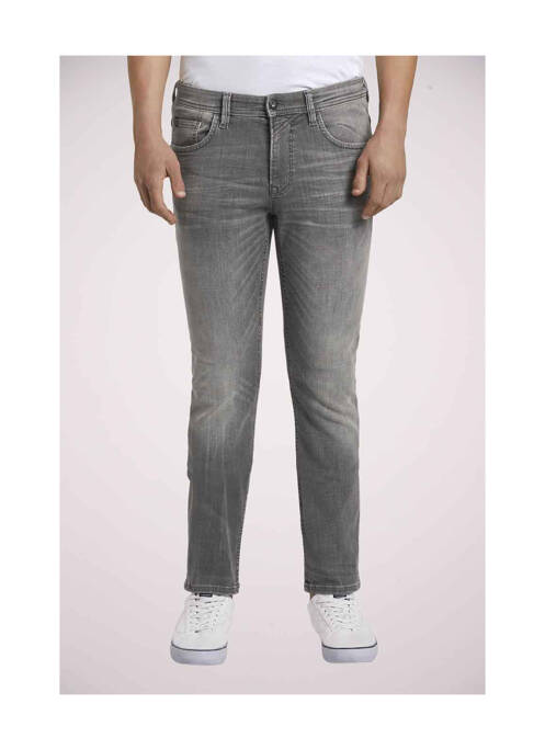 Blugi cu croială dreaptă gri TOM TAILOR bărbat