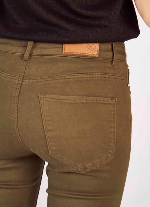 Blugi skinny verde VERO MODA femeie