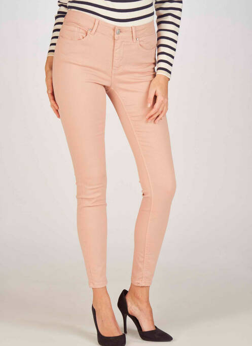 Blugi skinny roz VERO MODA femeie