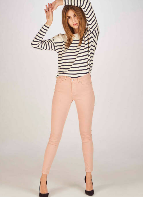 Blugi skinny roz VERO MODA femeie