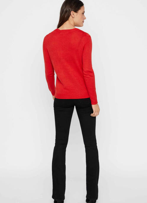 Pulover roșu VERO MODA femeie