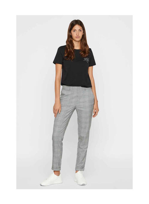 Pantalon chino negru VERO MODA femeie