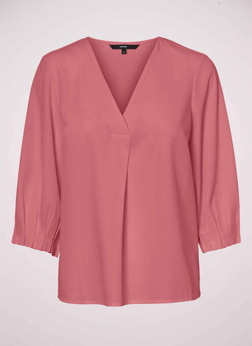 Cămașă roz VERO MODA femeie