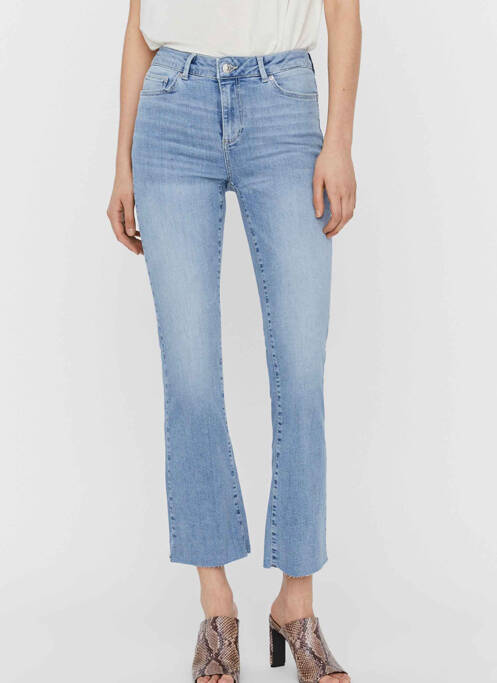 Blugi cu croială evazată albastru VERO MODA femeie