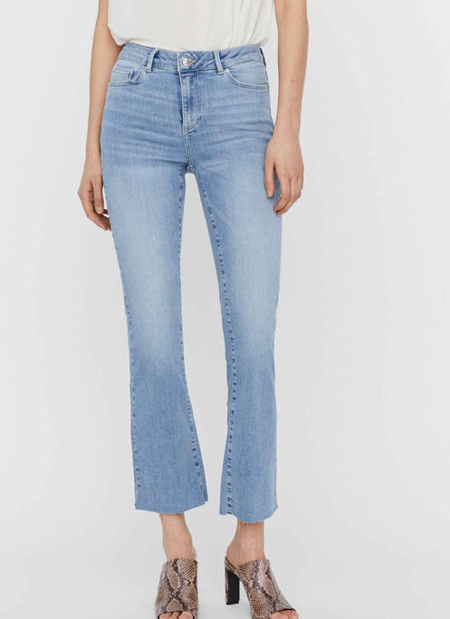 Blugi cu croială evazată albastru VERO MODA femeie