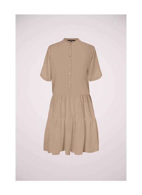 Rochie scurtă bej VERO MODA femeie