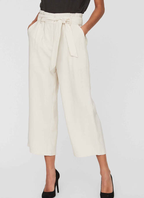 Pantalon 7/8 bej VERO MODA femeie