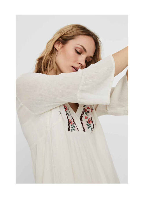 Rochie scurtă bej VERO MODA femeie