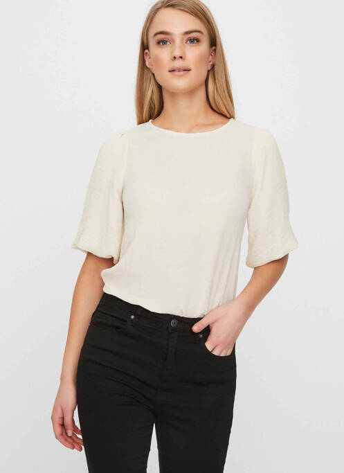 Cămașă bej VERO MODA femeie